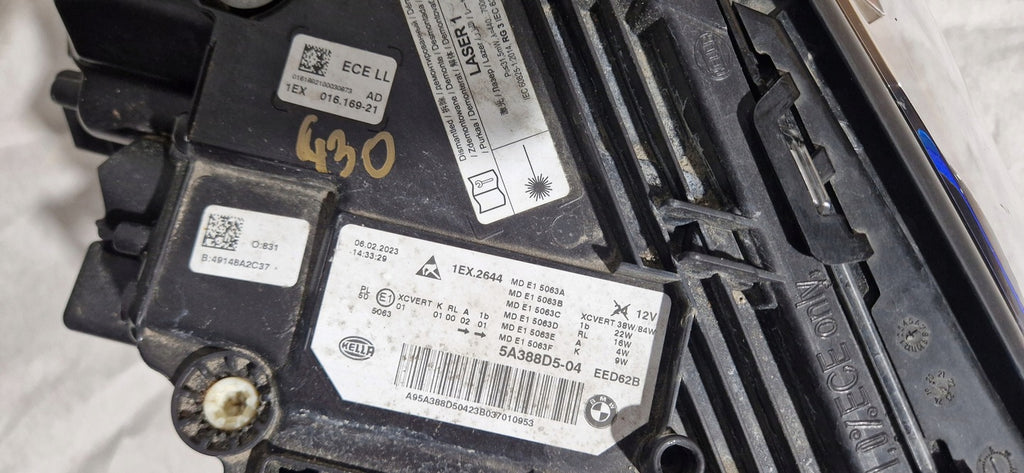 Frontscheinwerfer BMW 5 G31 G30 F90 5A388D5 Links Scheinwerfer Headlight SCH6006305941ye