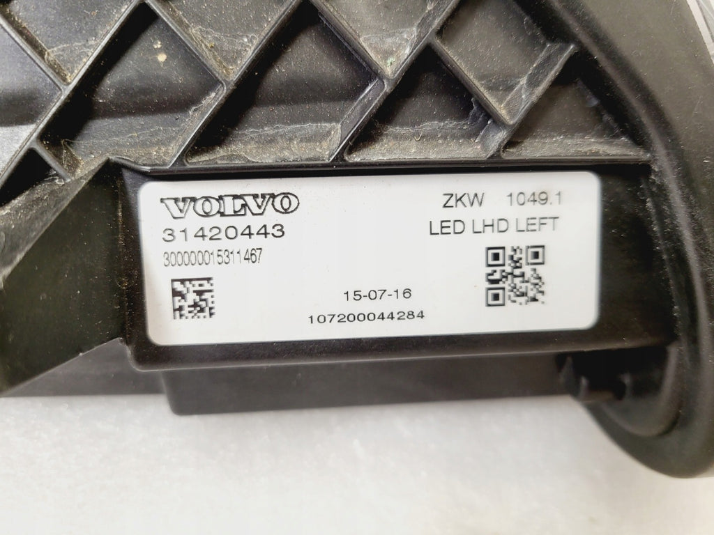 Frontscheinwerfer Volvo V40 31420443 LED Links Scheinwerfer Headlight SCH9741112810cb