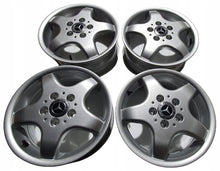 Laden Sie das Bild in den Galerie-Viewer, 4x Alufelge 15 Zoll 5.5" 5x112 54ET Glanz Silber KBA45613 Rim Wheel FEL9707124217fl
