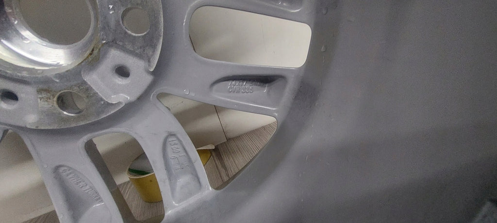 1x Alufelge 17 Zoll 7.0" 5x120 50ET Silber 9803723 Mini Countryman R60 R61