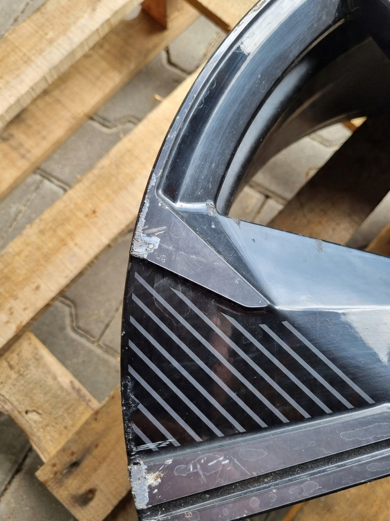 1x Alufelge 20 Zoll 8.5" 5x108 45ET Glanz Schwarz 9837449277 Peugeot 508