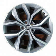 Load image into Gallery viewer, 1x Alufelge 18 Zoll 7.5&quot; 5x112 45ET Glanz Silber 5F0601025N Mg Leon Rim Wheel