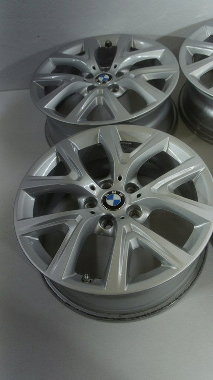 4x Alufelge 17 Zoll 6.5" 5x112 39ET Glanz Silber 6856076 BMW Rim Wheel FEL5745085621bx