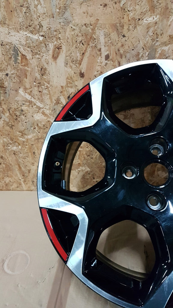 1x Alufelge 18 Zoll 7.0" 4x108 35ET 9835097680 Opel Mokka Rim Wheel