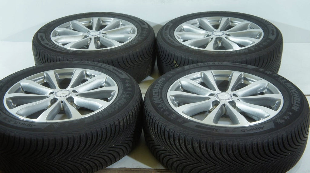 4x Alufelge 17 Zoll 7.5" 5x112 40ET Glanz Silber A2134011300 Mercedes-Benz Mg FEL8389892794kx