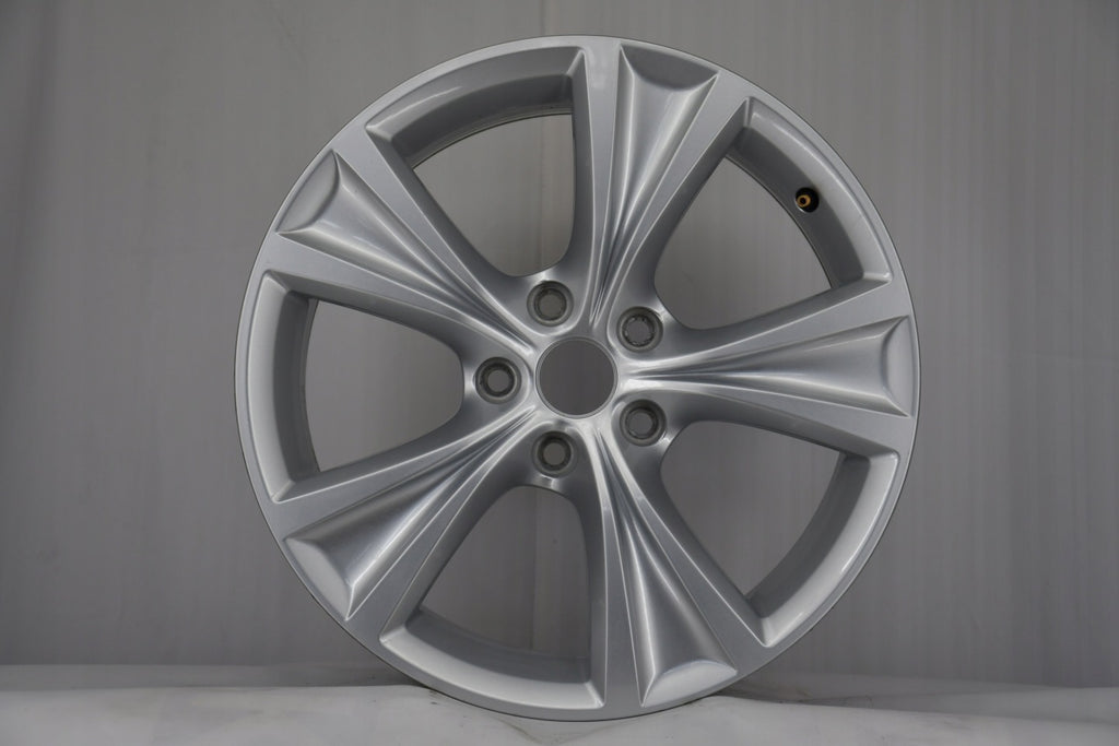 1x Alufelge 17 Zoll 7.5" 5x112 46ET Glanz Silber 5FA601025C Seat Leon Rim Wheel FEL3531055876kc