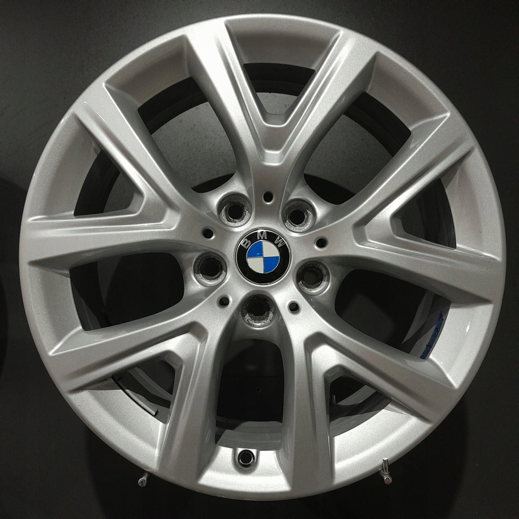 4x Alufelge 17 Zoll 6.5" 5x112 39ET Glanz Silber 6856076-BM BMW F39 X1 F48 FEL5375346449cz