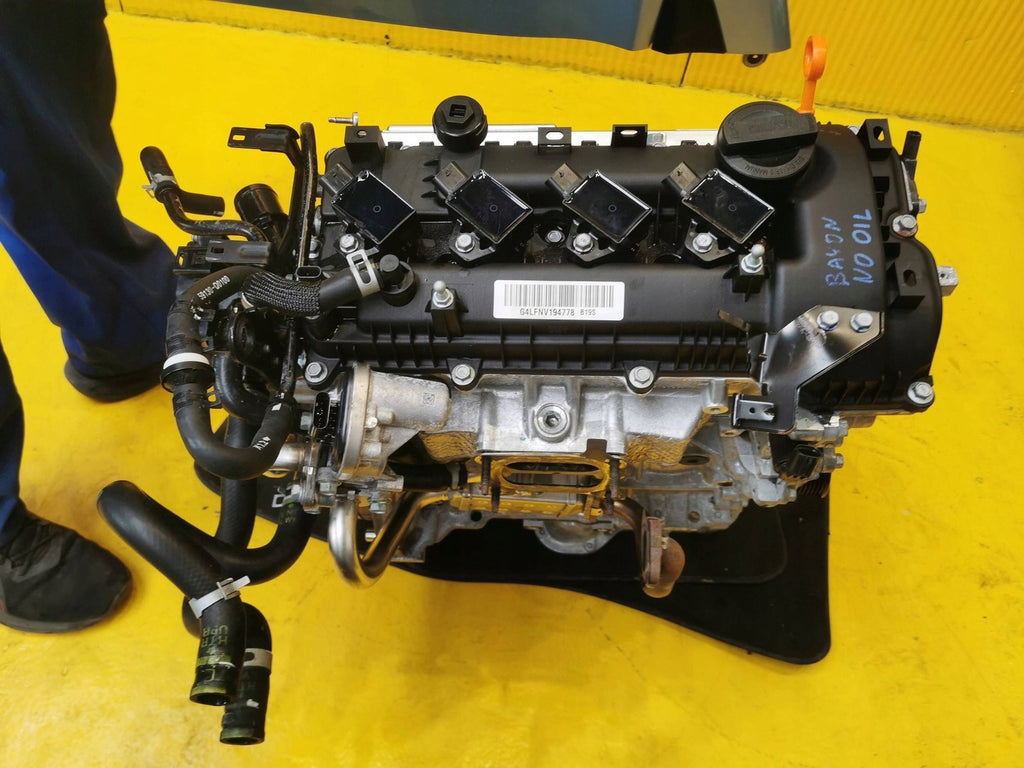 Motor Hyundai Bayon G4LF 1.2 84PS 62kW Benzin Engine Komplett