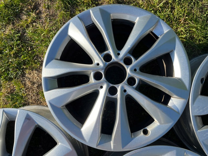 4x Alufelge 17 Zoll 7.0" 5x112 48 5ET Glanz Silber A2054018000 Audi I Rim Wheel FEL9188017324ym