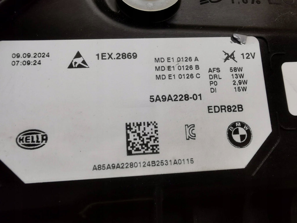 Frontscheinwerfer BMW X1 5A9A228-01 LED Rechts Scheinwerfer Headlight SCH6294304954tv