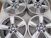 Load image into Gallery viewer, 4x Alufelge 16 Zoll 7.0" 5x120 44ET Silber 6775619 BMW E88 E81 E91 E90 E82 E87 FEL9478257573jg