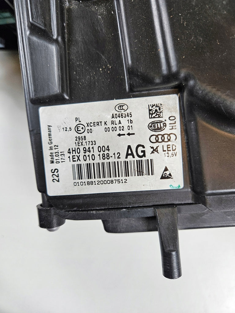 Frontscheinwerfer Audi A8 4H0941004AG LED Rechts Scheinwerfer Headlight SCH8996189700ac
