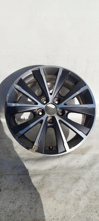 1x Alufelge 16 Zoll 7.0" 5x108 44ET 9677989677 Peugeot 308 I Rim Wheel FEL6905848748kl