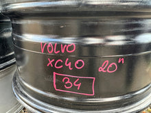 Load image into Gallery viewer, 1x Alufelge 20 Zoll 9.0" 5x108 58ET Glanz Schwarz 32143630 Volvo Xc40 Rim Wheel FEL1898962045nr