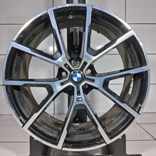 Laden Sie das Bild in den Galerie-Viewer, 1x Alufelge 20 Zoll 8.0" 5x112 26ET Glanz Schwarz 8072023 BMW G14 G15 Rim Wheel FEL4340237783df