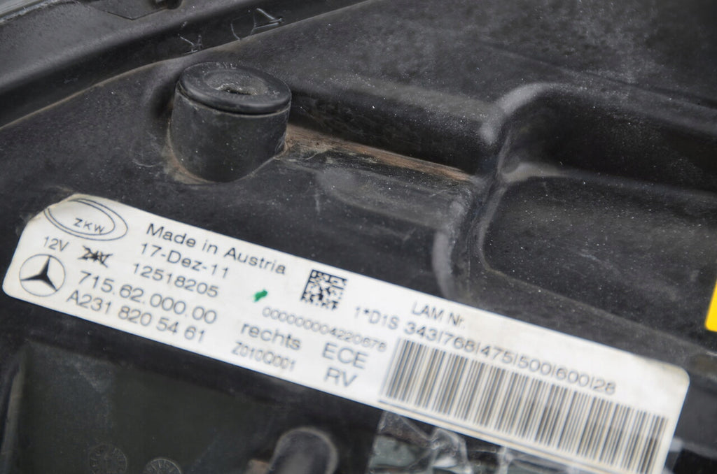 Frontscheinwerfer Mercedes-Benz Sl A2318205461 Xenon Rechts Headlight