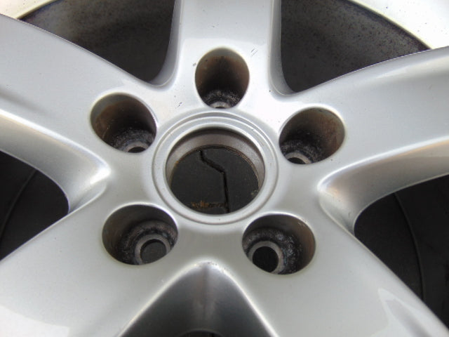 1x Alufelge 17 Zoll 7.0" 5x112 34ET Glanz Silber 4F0071497K Audi A6 C6 Rim Wheel FEL9934133850zx