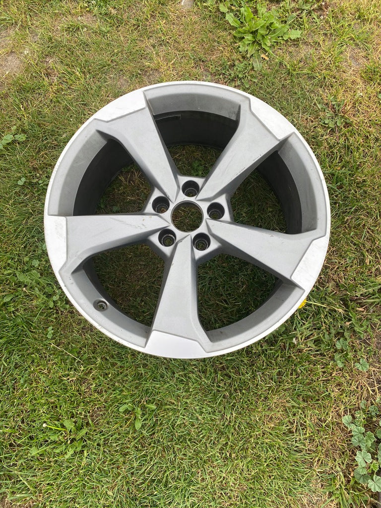 1x Alufelge 19 Zoll 8.5" 5x112 40ET Glanz Silber 8W0601025 Audi A4 Rim Wheel FEL4781652582yp