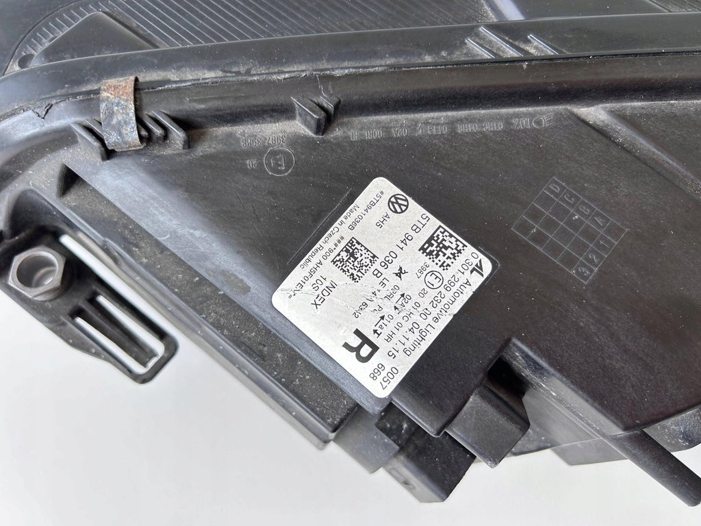 Frontscheinwerfer VW Touran 5TB941036 LED Rechts Scheinwerfer Headlight