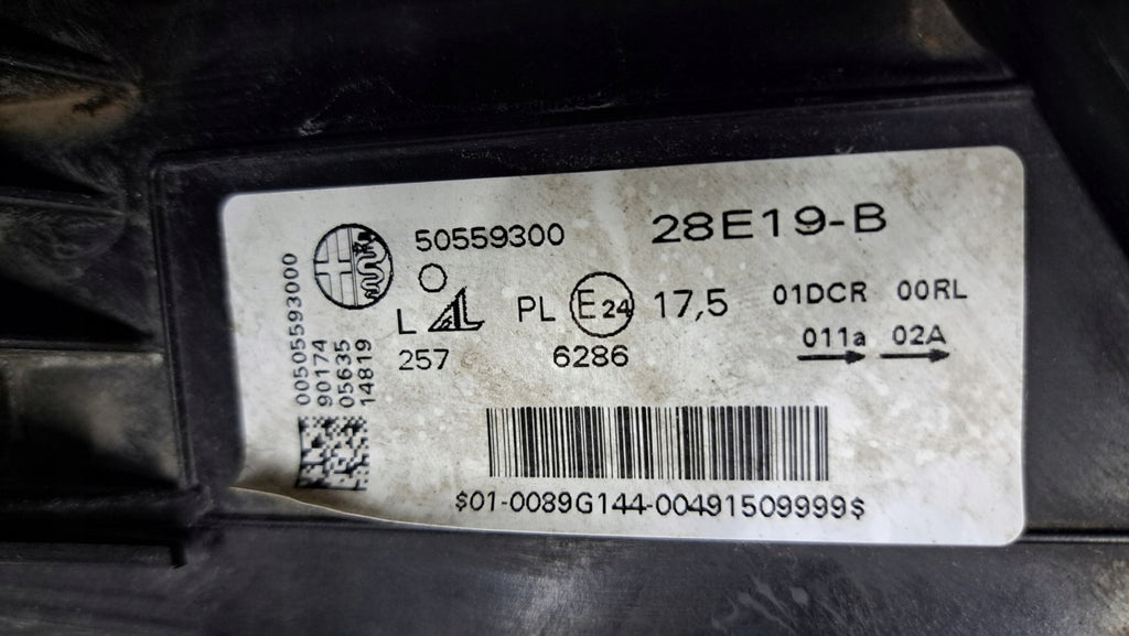 Frontscheinwerfer Alfa Romeo Stelvio 50559300 Xenon Links Scheinwerfer Headlight SCH5616044792et