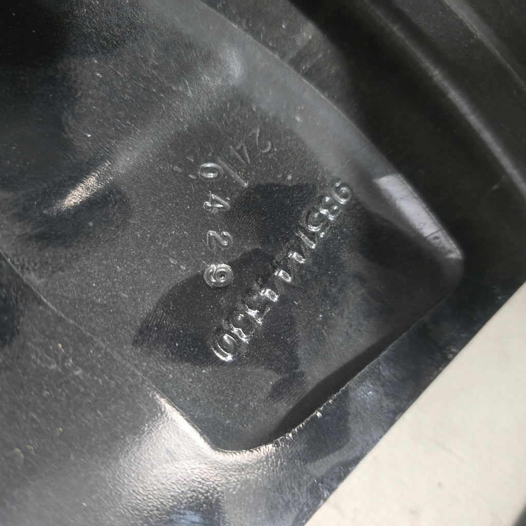 1x Alufelge 18 Zoll 8.0" 5x108 44ET Glanz Schwarz 9851444380 Peugeot 508 Sw