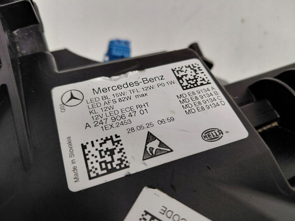 Frontscheinwerfer Mercedes-Benz W247 A2479064701 Links Scheinwerfer Headlight SCH6776125980nt