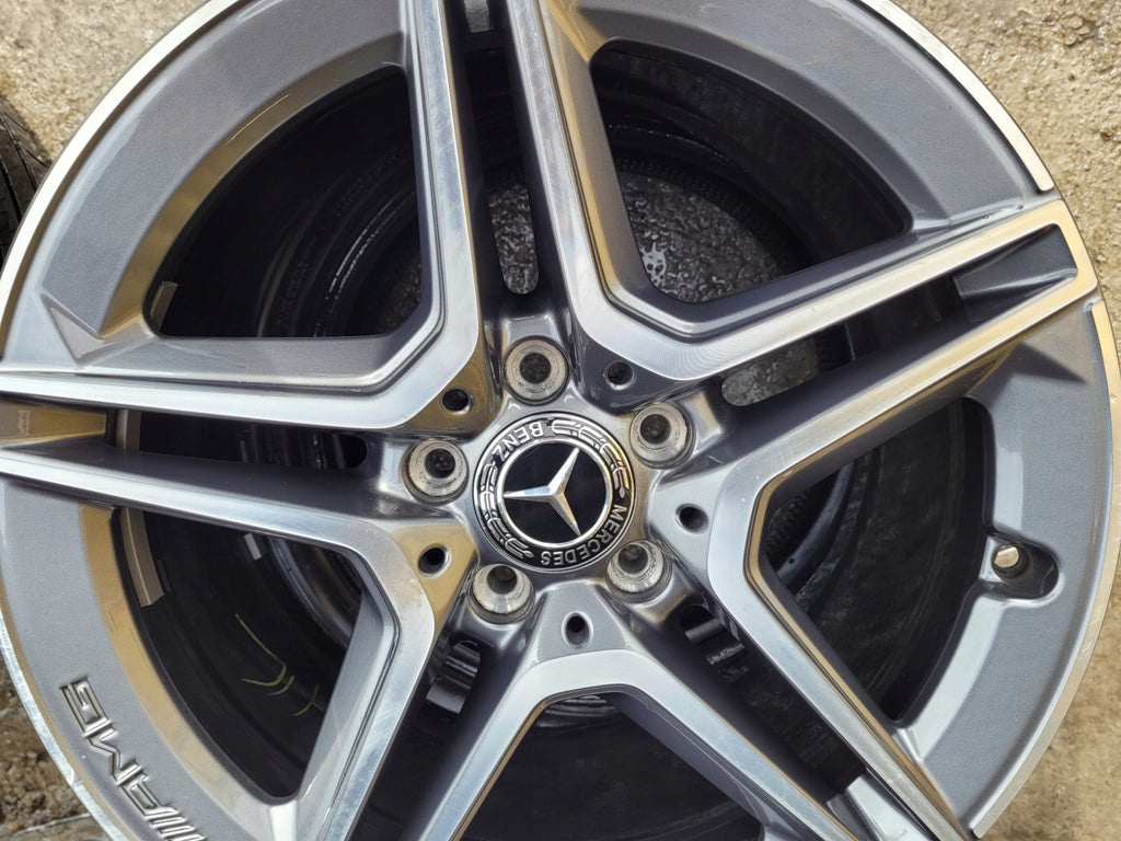 1x Alufelge 18 Zoll 9.0" 5x112 49ET A2134016400- Mercedes-Benz Rim Wheel FEL3333678044sq