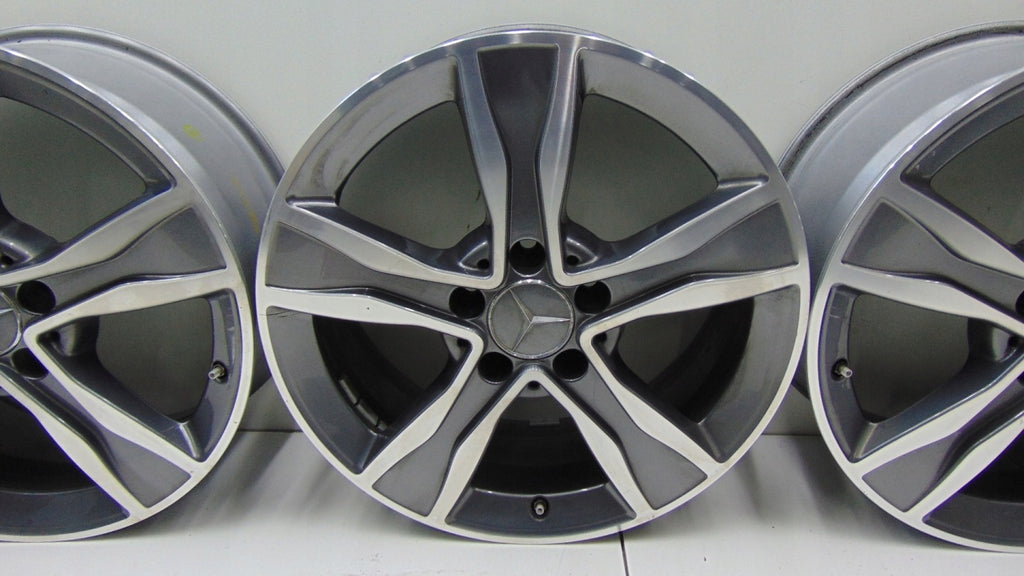 4x Alufelge 17 Zoll 7.0" 5x112 48 5ET A2054010800 Mercedes-Benz A205 Rim Wheel FEL9599041929rp