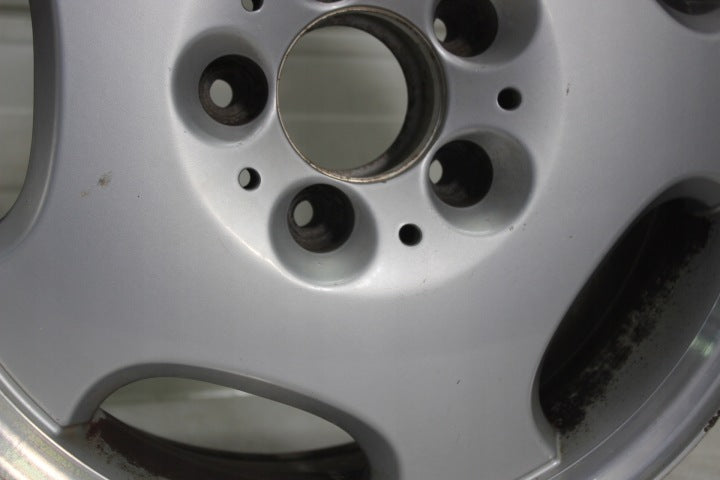 4x Alufelge 16 Zoll 7.0" 5x112 37ET Glanz Silber A2084010102 Mercedes-Benz W210 FEL2354113835vg