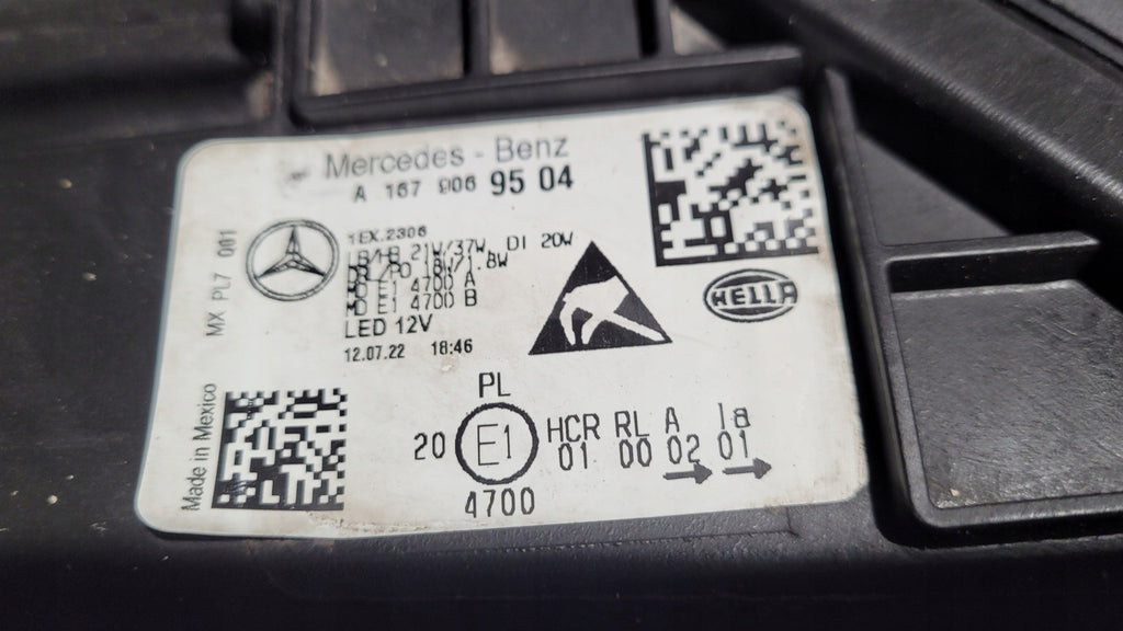 Frontscheinwerfer Mercedes-Benz Gle A1679069504 Full LED Links Headlight SCH9119151753py