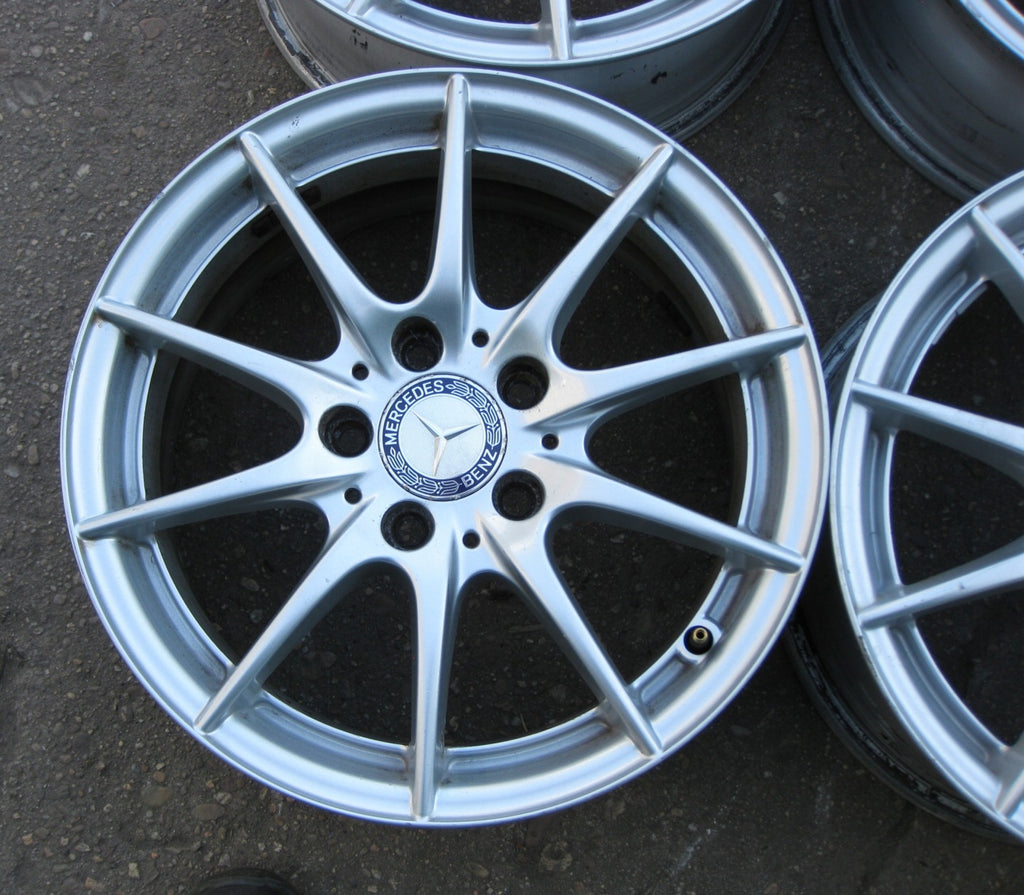 4x Alufelge 16 Zoll 7.0" 5x112 43ET A2044015702 Mercedes-Benz Rim Wheel FEL9464040821tf