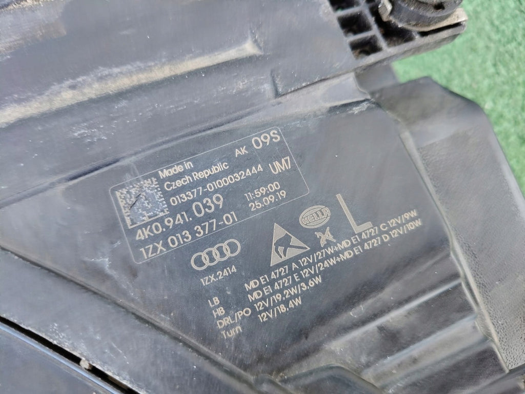 Frontscheinwerfer Audi A6 C8 4K0941039 LED Links Scheinwerfer Headlight SCH4900024019ld