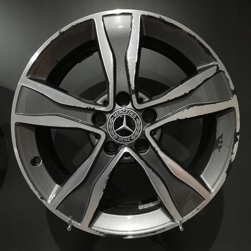 4x Alufelge 17 Zoll 7.0" 5x112 48,5ET A2054010800 Mercedes-Benz Mg W205 A205