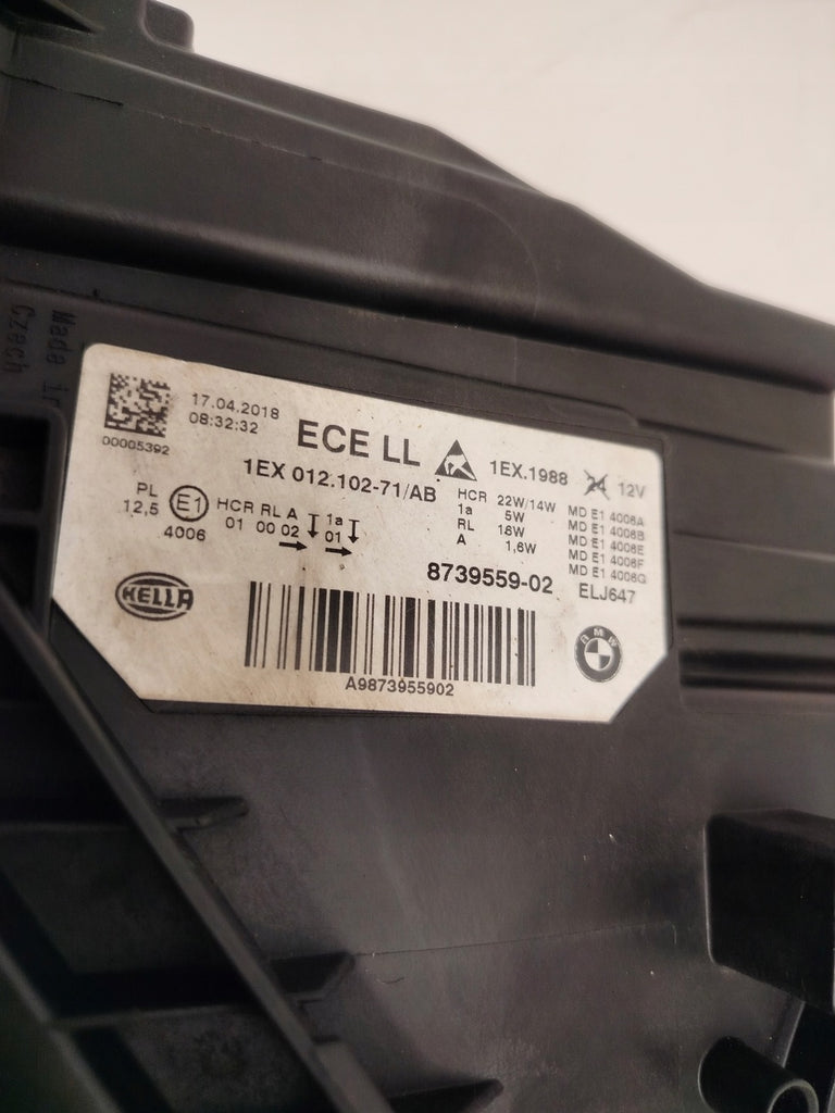 Frontscheinwerfer BMW F30 8739559-02 Full LED Ein Stück (Rechts oder Links) SCH7118238529zi