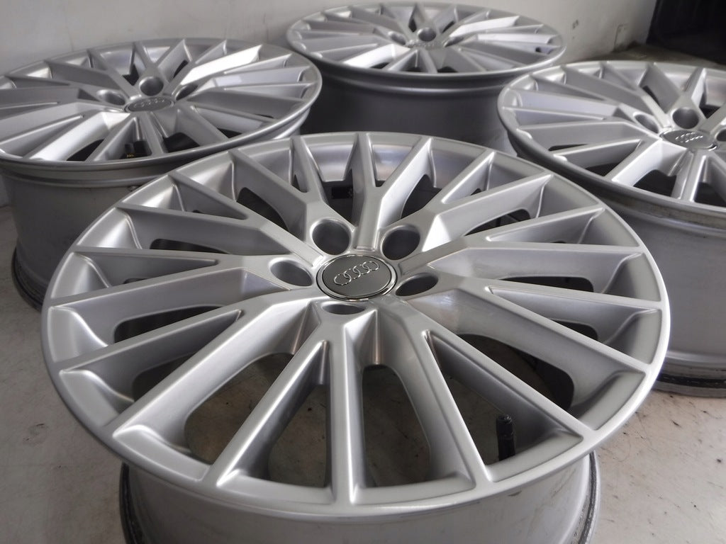 4x Alufelge 18 Zoll 8.5" 5x112 50ET Glanz Silber 8S0601025 Audi Tt Rim Wheel FEL6013712016vf
