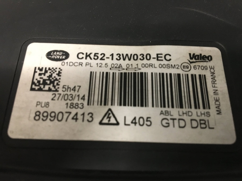 Frontscheinwerfer Land Rover Range CK52-13W030 Xenon Rechts oder Links SCH4597203340jb