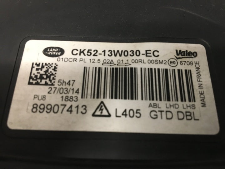 Frontscheinwerfer Land Rover Range CK52-13W030 Xenon Links Headlight SCH4597203340jb