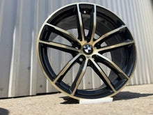Laden Sie das Bild in den Galerie-Viewer, 4x Alufelge 18 Zoll 9.0" 5x112 44ET Glanz Schwarz 7855082 BMW G11 G12 G22 G26 FEL1470936650re