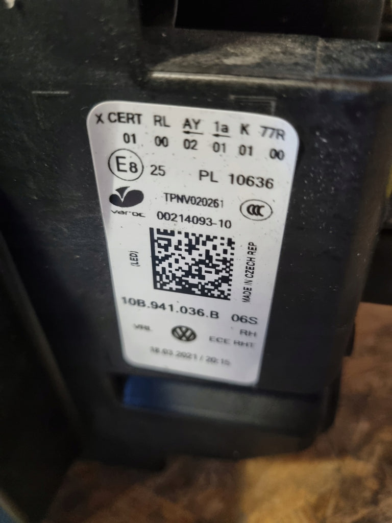 Frontscheinwerfer VW III 16371736183 LED Rechts Scheinwerfer Headlight SCH3933766112uc