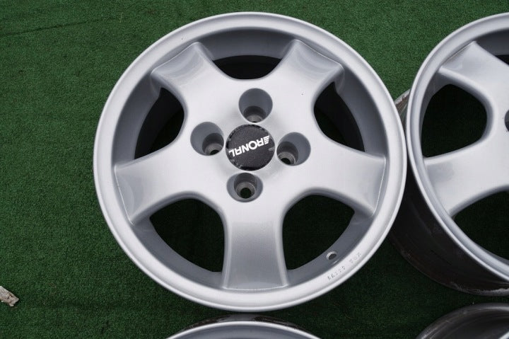 4x Alufelge 15 Zoll 7.0" 4x100 37ET Matt Silber 7R5704Q3 Opel Corsa E D FEL9886862997ei