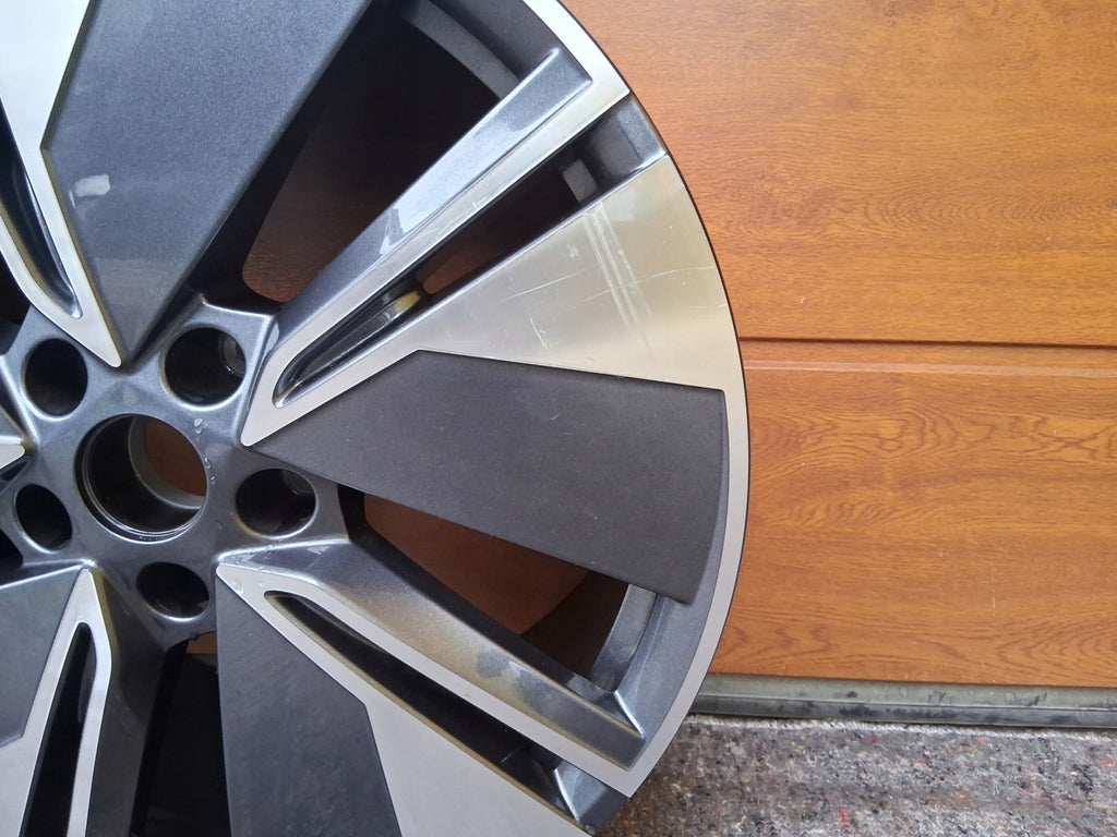 1x Alufelge 19 Zoll 8.0" 5x112 45ET Glanz Graphit 5LA601025A Mg Octavia I FEL2488754091ej