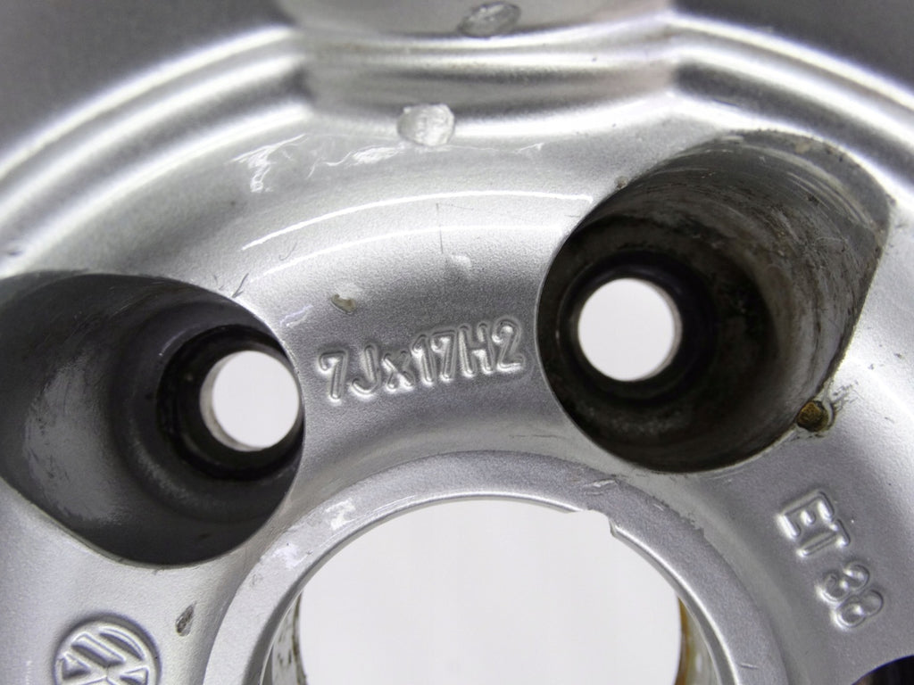 1x Alufelge 17 Zoll 7.0" 5x112 38ET Glanz Silber 1C0601025AG VW Beetle Rim Wheel FEL7551295798qq