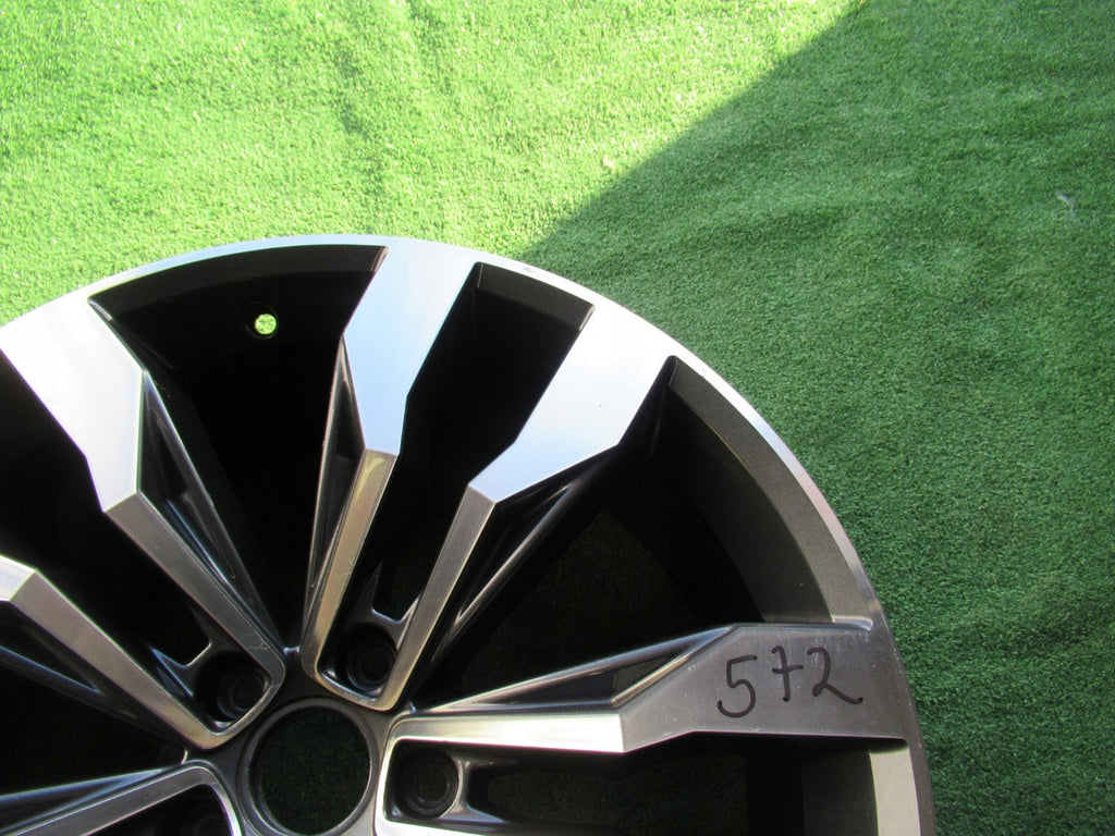 1x Alufelge 20 Zoll 8.5" 5x112 38ET Glanz Grau 5NN601025E Mg Tiguan Rim Wheel