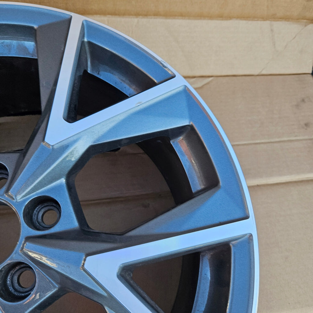 1x Alufelge 17 Zoll 7.0" 5x100 43ET Glanz Graphit 82A601025 Audi A1 Mg Rim Wheel FEL2317642585ye