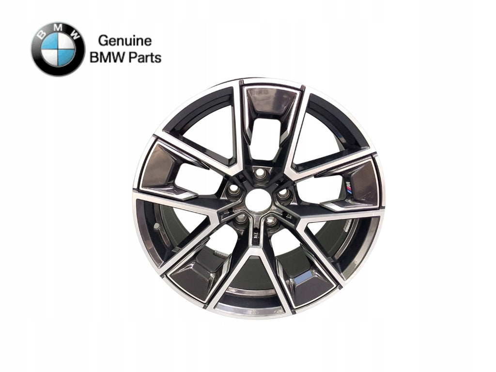1x Alufelge 18 Zoll 8.5" 5x112 36ET Glanz 8747286 BMW I4 G26 Rim Wheel FEL4025607230uz