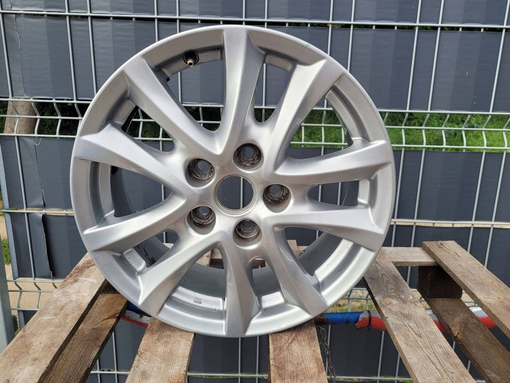 1x Alufelge 16 Zoll 6.5" 5x114.3 50ET Glanz 9965D06560 Mazda Ii Rim Wheel FEL3005405300qg