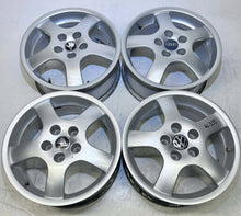 Load image into Gallery viewer, 4x Alufelge 16 Zoll 7.0" 5x112 48ET Glanz Silber KBA45563 Rim Wheel FEL4251566719ql