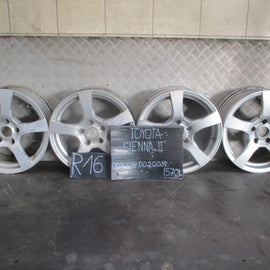 4x Alufelge 16 Zoll 7.0