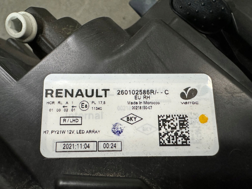 Frontscheinwerfer Dacia Sandero III Logan 260102586R Full LED Rechts Headlight