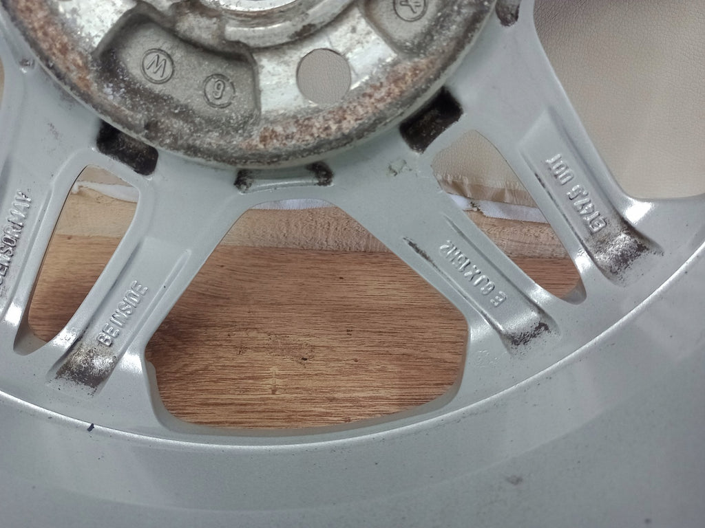 1x Alufelge 15 Zoll 6.0" 4x108 47 5ET Glanz Silber C1BC-1007-BB Ford Rim Wheel